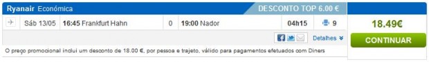 Frankfurt >> Nador