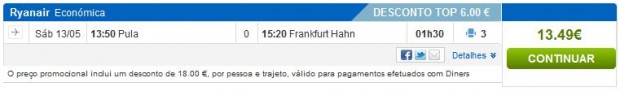 Pula >> Frankfurt