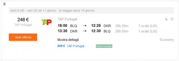 Bologna >> Dakar >> Bologna