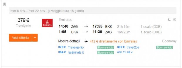 Zagreb >> Bangkok >> Zagreb
