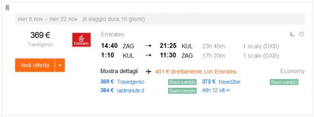 Zagreb >> Kuala Lumpur >> Zagreb