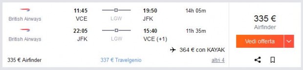 Venecija >> New York >> Venecija