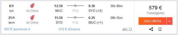 München >> Sydney >> München