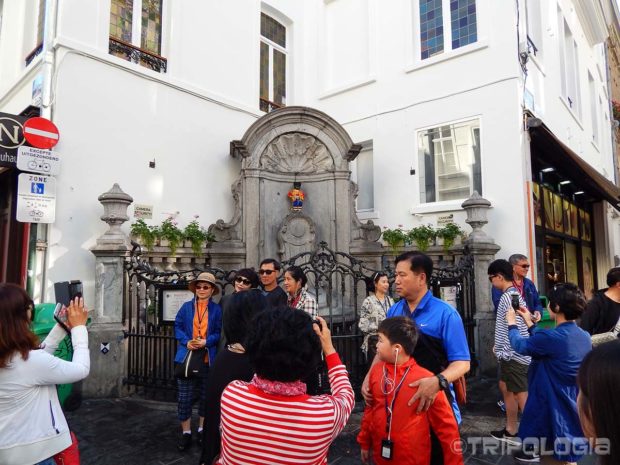 Ispred Manneken Pisa uvijek je gužva