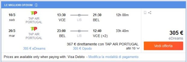 Venecija >> Belem >> Venecija