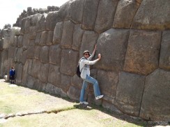Saqsayhuaman - goleme zidine