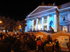 Večernja gužva ispred briselske burze